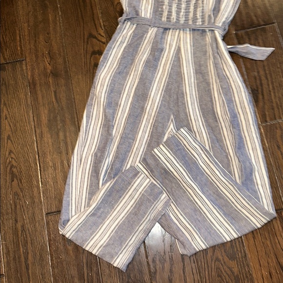 Rails Navy and White Kyra Seaport Stripe pantsuit romper size small - Picture 5 of 12